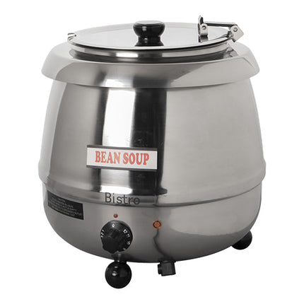 EMGA Soepketel 10 liter Bistro RVS – soepwarmhouder voor restaurant en kantine