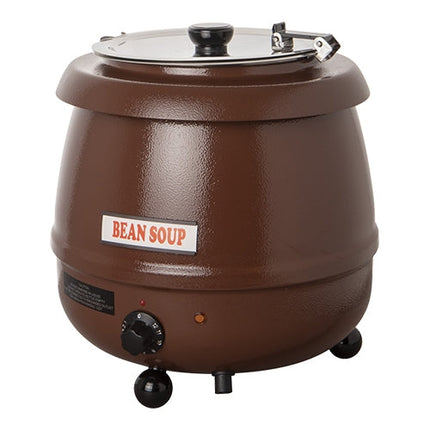 EMGA Soepketel 10 liter Bistro bruin – bruine soepwarmhouder voor restaurant