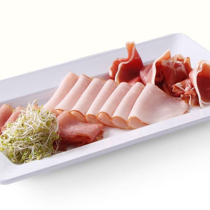 Tray rectangular melamine 360x205x38 mm 1/box
