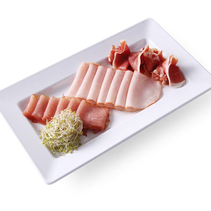 Tray rectangular melamine 360x205x38 mm 1/box