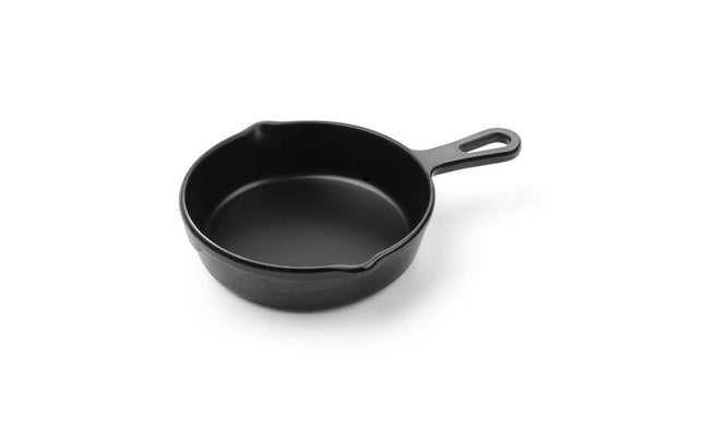 Steelpannetje zwart melamineLittle Chef 162x121x30 mm 1/box