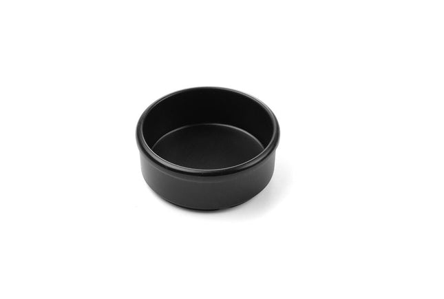 Boter & Saus schaaltje80x80x30 mm zwart melamine 3/box