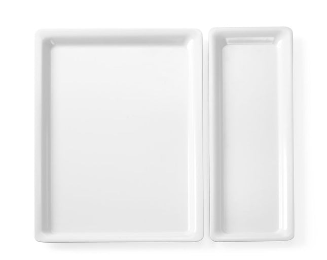 Gastronormtray 1/1 20 mmmet slanke rand melamine 1/box