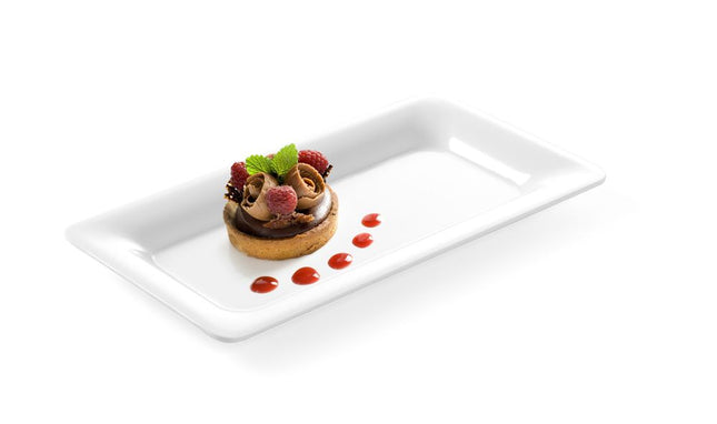 Gastronormtray 1/3 20 mmmet slanke rand melamine 1/box