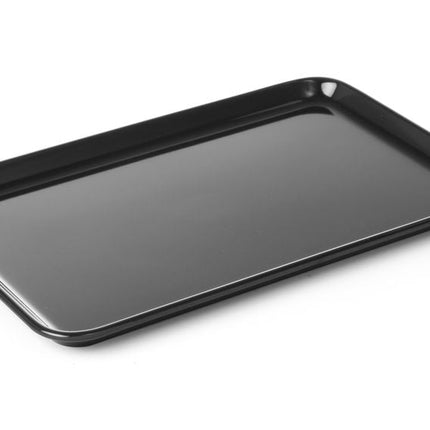 Display tray 270x210x17 mm black melamine Waca 1308 1/box
