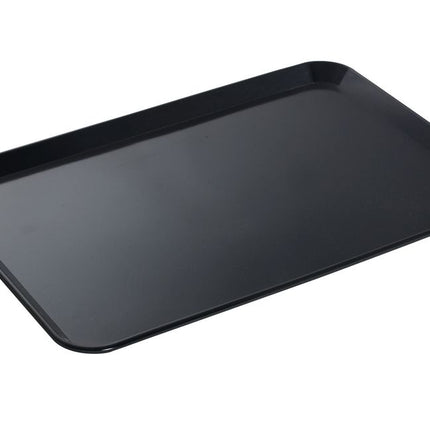 Display tray 350x240x17 mm black melamine Waca 1312 1/box