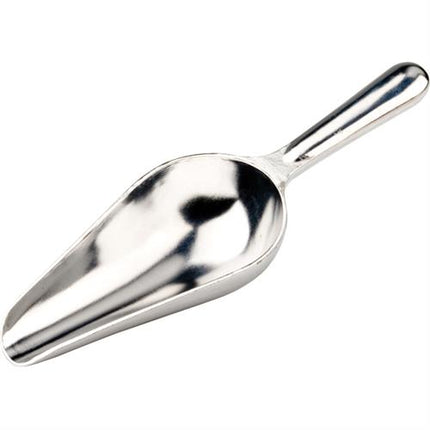 APS ijsschep aluminium klein 11,5 x 5,5 cm - compacte schep voor ijsblokjes