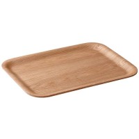 Non-slip Tray Willow Rectangular Large