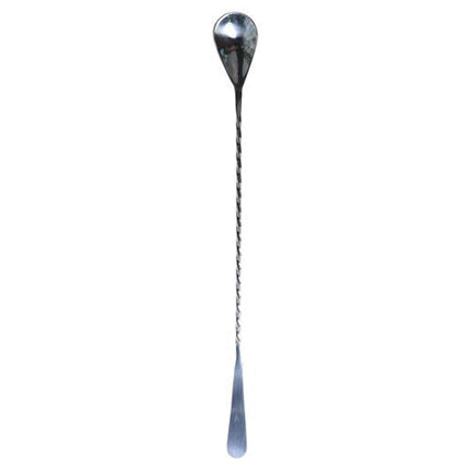 47 Ronin barlepel RVS 30 cm – roestvrijstalen roerlepel voor cocktails in bar en restaurant