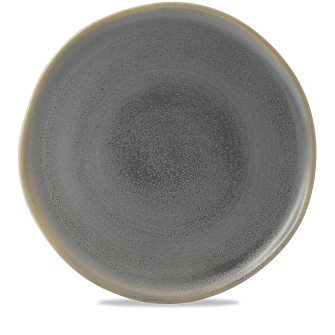 Dudson Evo Granite plat bord 31,8 cm – graniet-grijs porseleinen bord voor restaurants