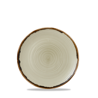 Harvest Linen Organic Coupe Plate 27.5cm 12/box