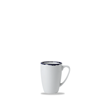 Dudson Harvest Ink mok 340 ml – inktzwarte porseleinen koffiemok voor de horeca