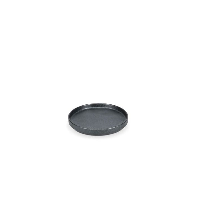 F2D | Plat bord 14,5xH2cm black Dusk 4/box