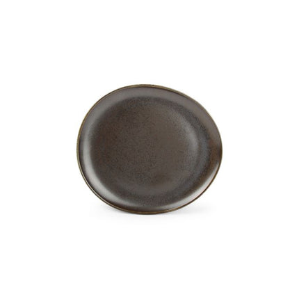 F2D | Plat bord 25x23cm black Ceres 6/Box – Fine Dining & Living
