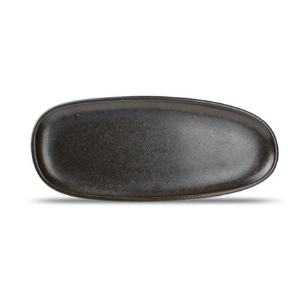 F2D | Plat bord 34x14,5cm black Ceres 6/Box – Fine Dining & Living