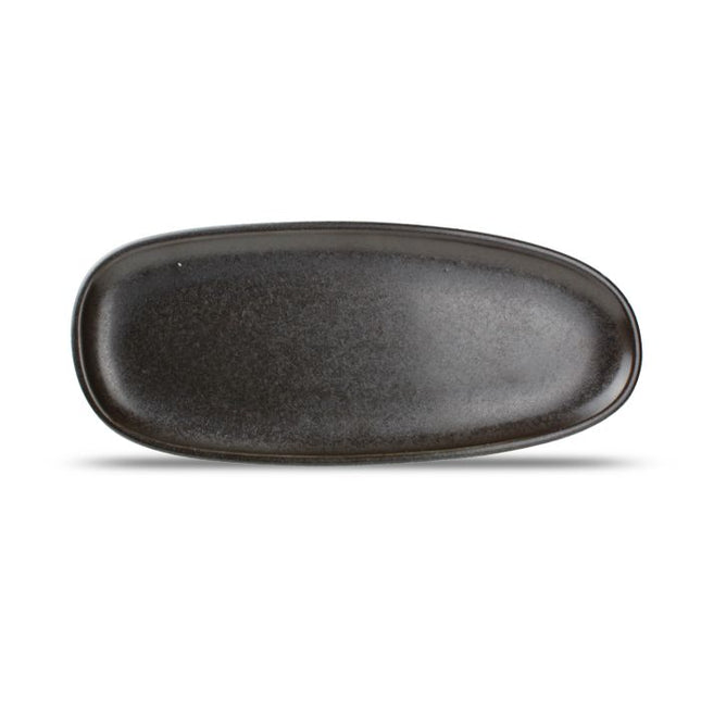 F2D | Plat bord 34x14,5cm black Ceres 6/Box