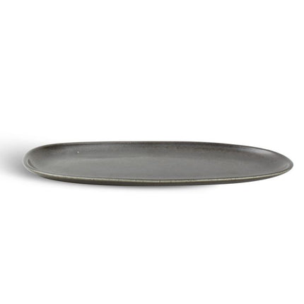 F2D | Plat bord 34x14,5cm black Ceres 6/Box