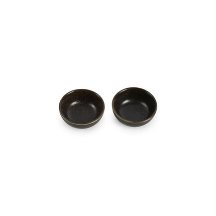 F2D | Bowl 7.5xH3/3.5cm black Ceres 12/Box