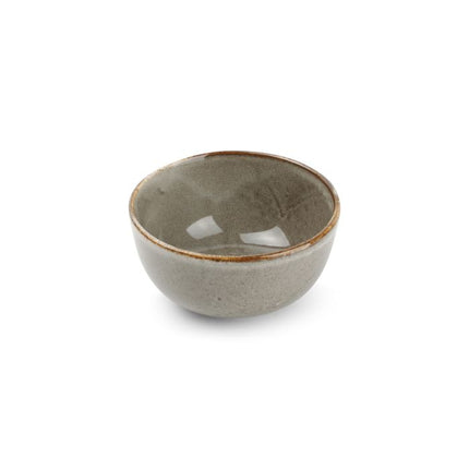 F2D | Bowl 12xH6/7cm grey Ceres 6/Box