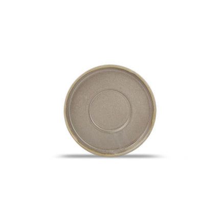 F2D | Schotel 14xH1,5cm brown Structo 4/box