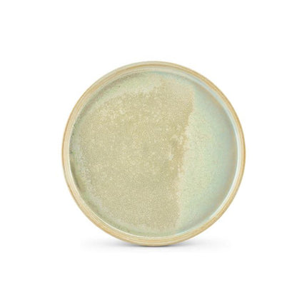 F2D | Plat bord 20,5xH1,5cm turquoise Structo 4/box