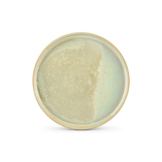 F2D | Plat bord 20,5xH1,5cm turquoise Structo 4/box
