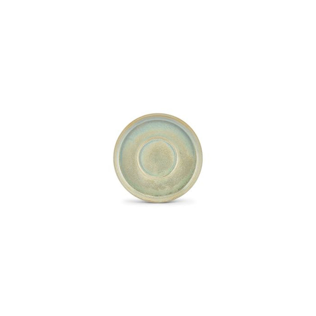 F2D | Schotel 14xH1,5cm turquoise Structo 4/box
