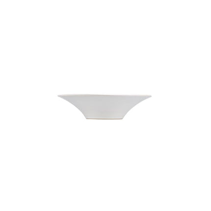 F2D | Diep bord 20,5/8,5xH5cm gestreept white Brass 2/box
