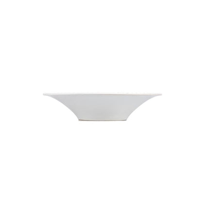 F2D | Diep bord 26/10xH5,5cm gestreept white Brass 2/box