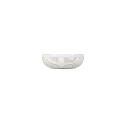 F2D | Kom 15,5xH5cm gestreept white Brass 4/box