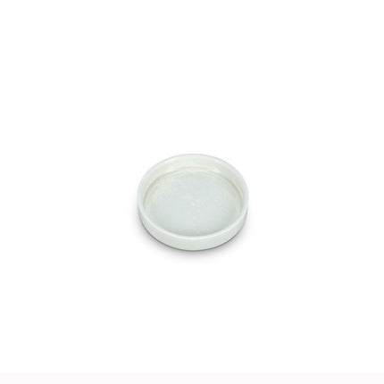 F2D | Flat plate 13.5xH3cm frost white Ceres 12/box