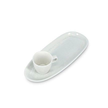 F2D | Dish 35x15cm universal frost white Ceres 6/box