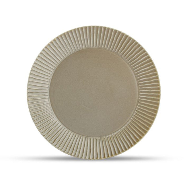 F2D | Plat bord 26cm sage green Aurora 2/box