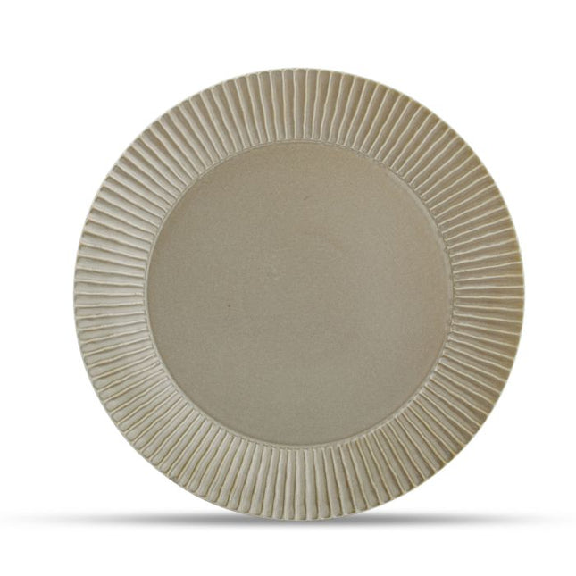 F2D | Plat bord 30,5cm sage green Aurora 2/box