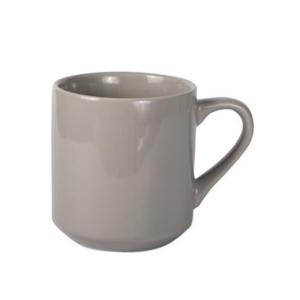 APS koffiemok grijs - porseleinen mok voor koffie en thee in de horeca