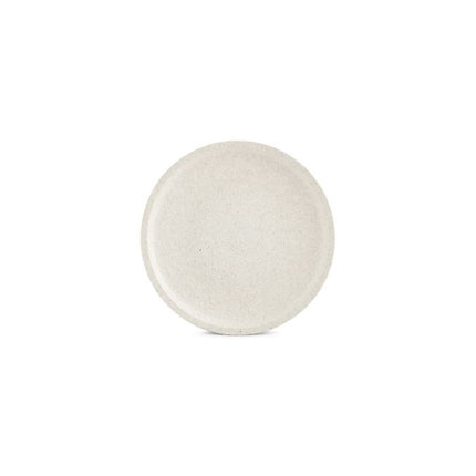 F2D | Plat bord 25cm chalk white Calca 6/box