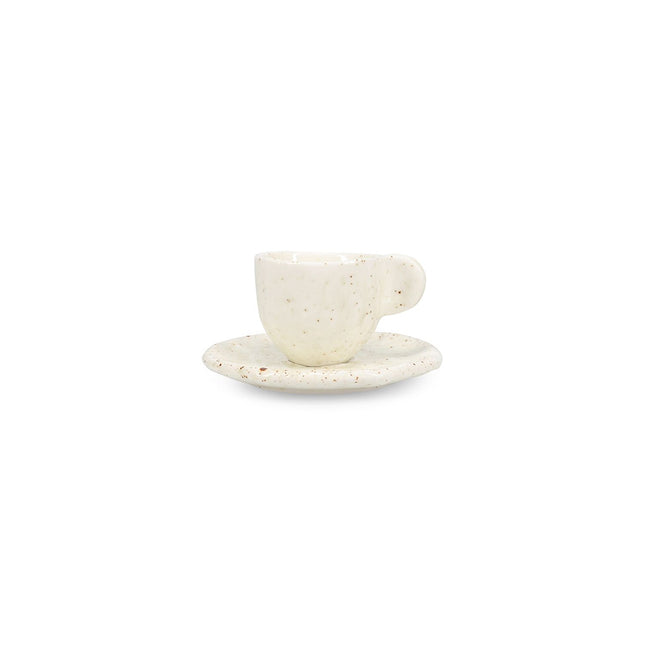F2D | Mokkaschotel 12,5cm beige Vita 4/box