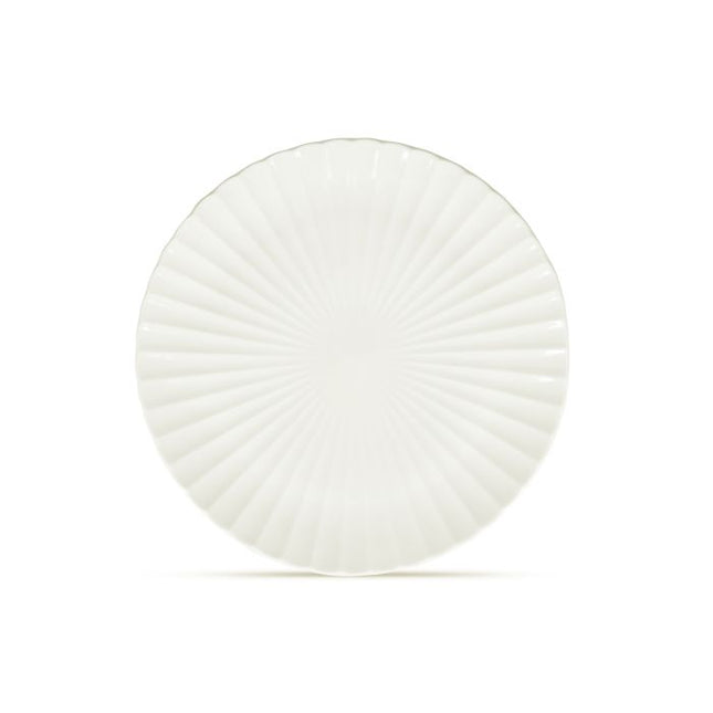 F2D | Plat bord 28cm white Bloom 4/box