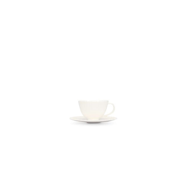 F2D | Mokkaschotel 12cm white Bloom 4/box