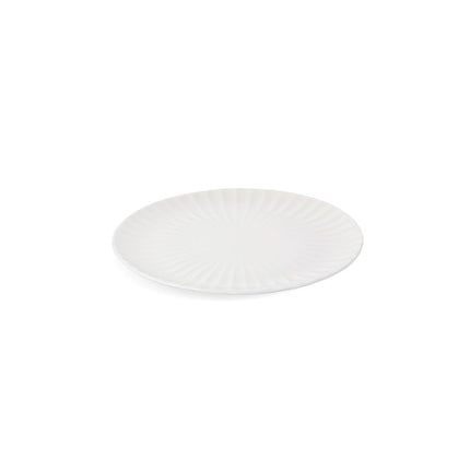 F2D | Plat bord 25cm white Bloom 4/box