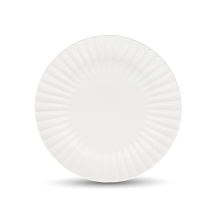 F2D | Plat bord 31cm white Bloom 4/box