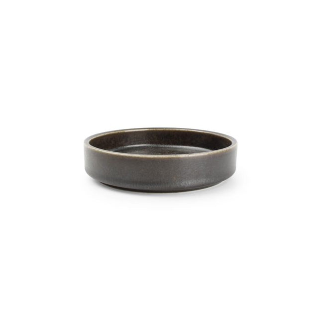 F2D | Plat bord 13,5xH3cm black Ceres 12/Box