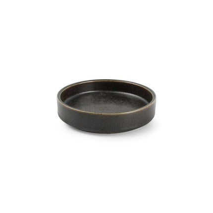 F2D | Plat bord 13,5xH3cm black Ceres 12/Box