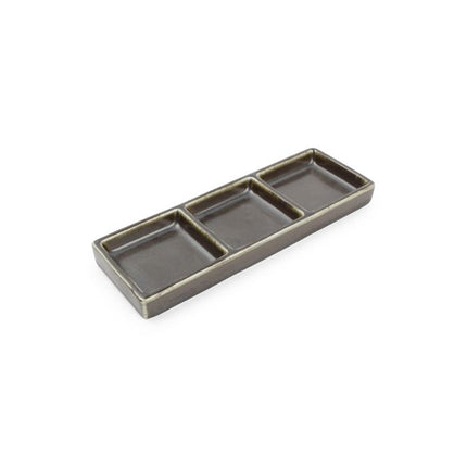 F2D | Serving dish 24x8cm black Ceres 4/Box