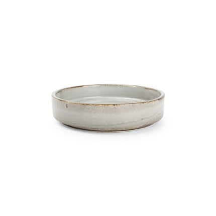 F2D | Flat plate 13.5xH3cm grey Ceres 12/Box