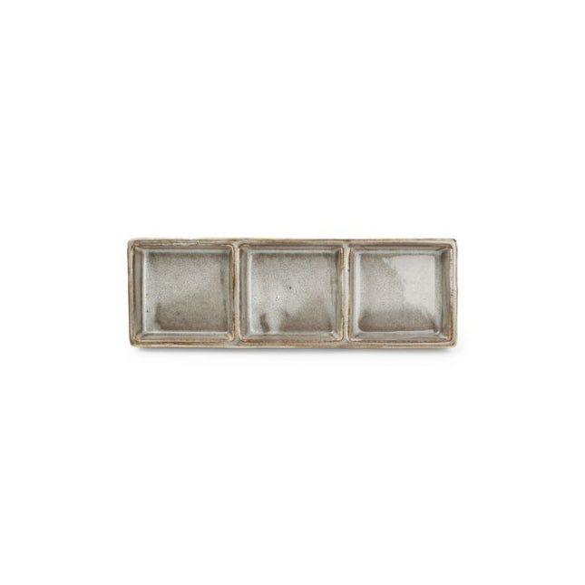 F2D | Serveerschaal 24x8cm grey Ceres 4/Box – Fine Dining & Living