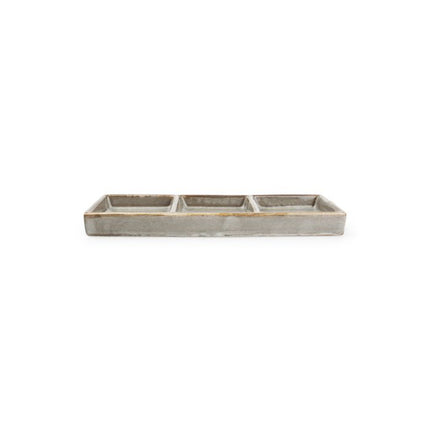 F2D | Serving dish 24x8cm grey Ceres 4/Box