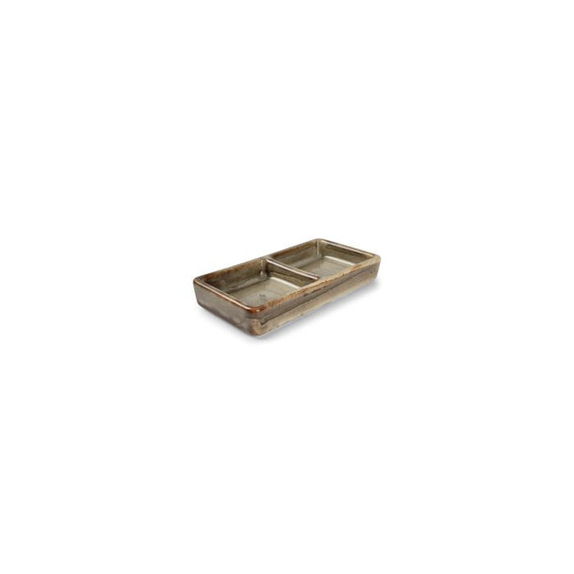 F2D | Serveerschaal 12x6cm grey Ceres 6/Box – Fine Dining & Living