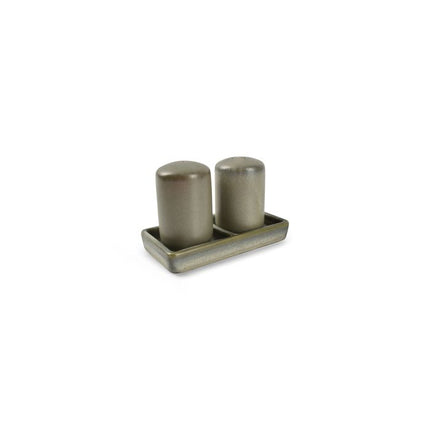 F2D | Salt shaker 4xH7cm green Usko 6/Box