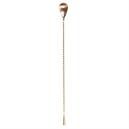 47 Ronin barlepel goudkleurig 40 cm – lange gouden roerlepel voor cocktails in de bar
